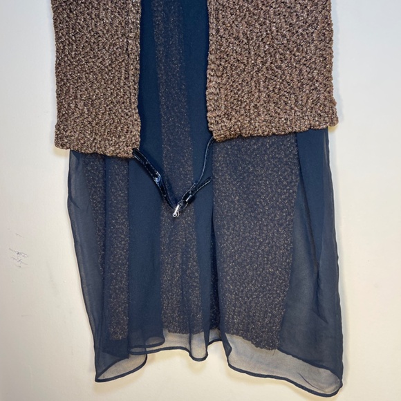 3.1 Phillip Lim Brown and Black Sleeveless Top - Picture 7 of 12